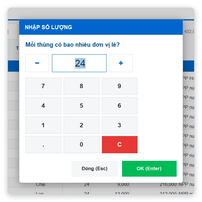 Mỗi thùng bao nhiêu lon